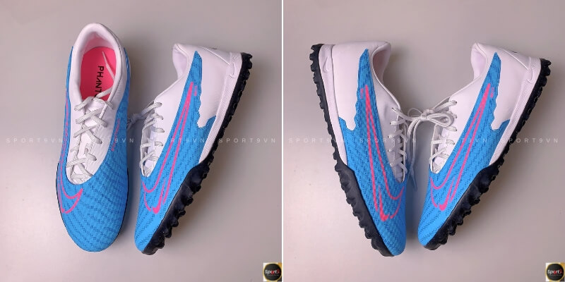 Nike Phantom GX Academy TF Blast - Trắng/Xanh - DD9477-446